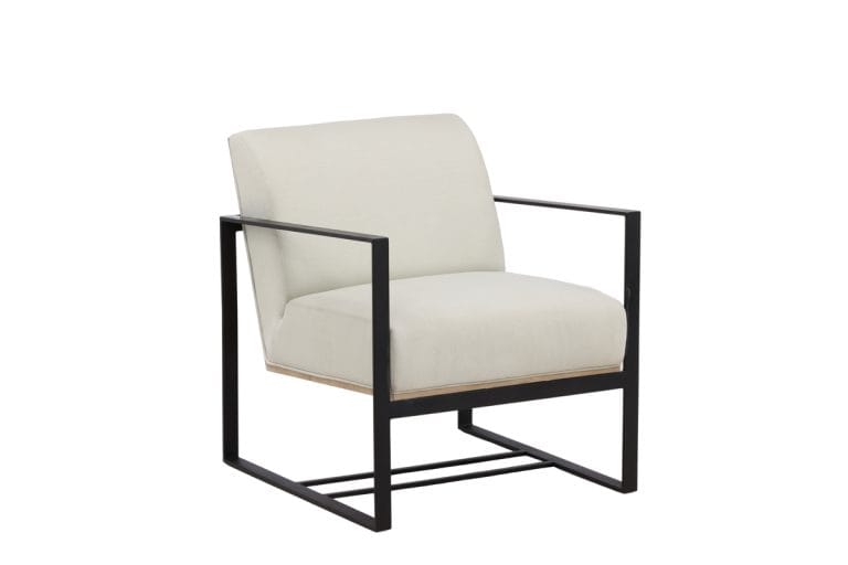Kansas Off-White, modernus krėslas - Image 6