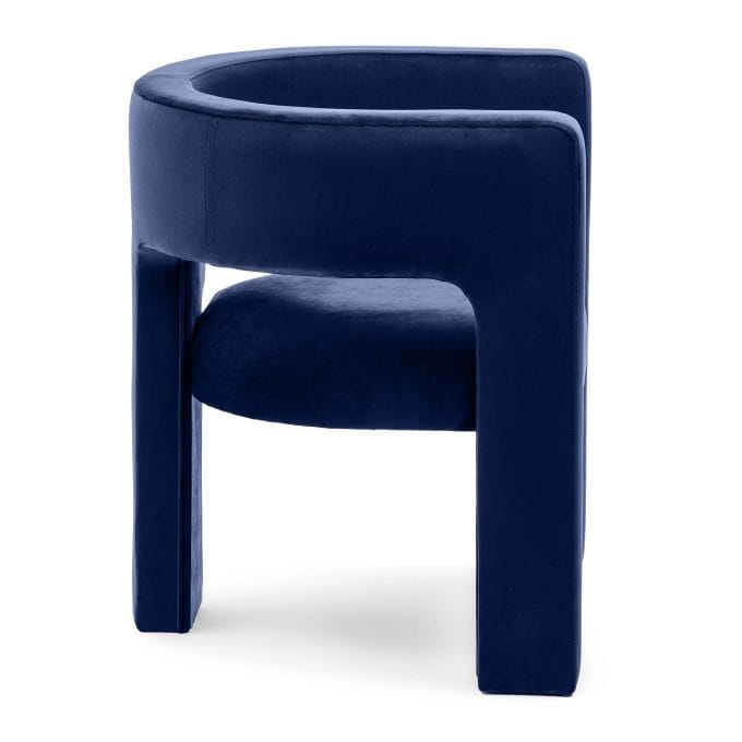 Alpa Deep Blue Velvet, krėslas