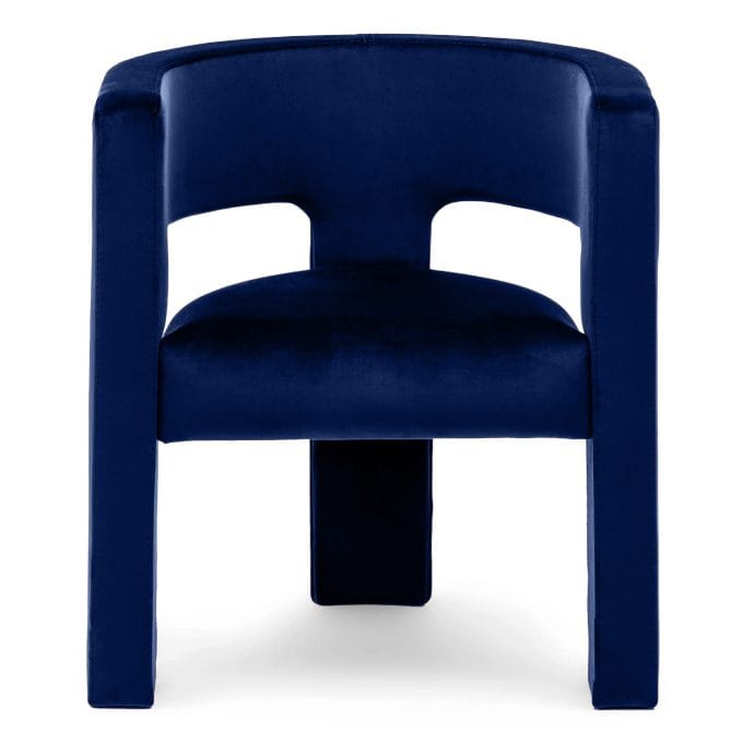 Alpa Deep Blue Velvet, krėslas