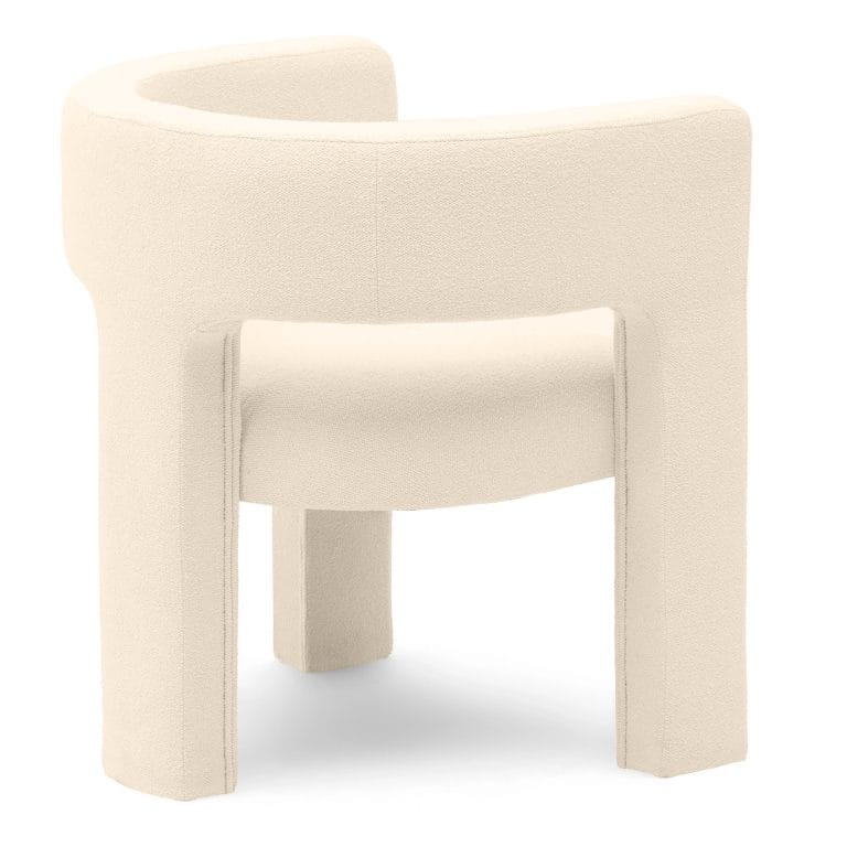 Alpa White Boucle, krėslas