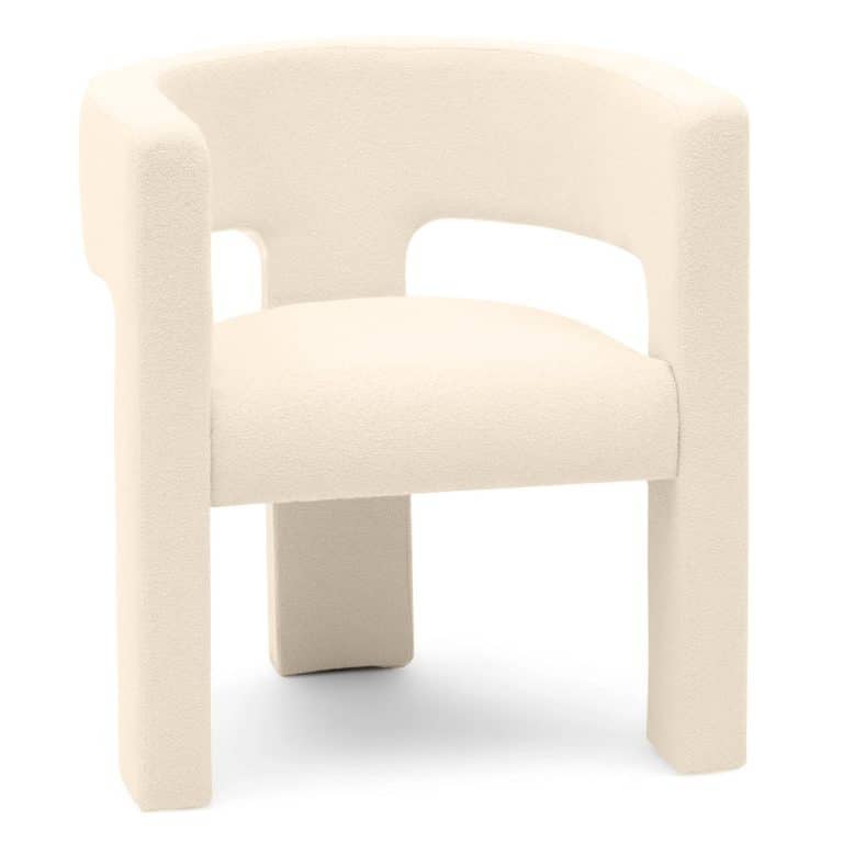 Alpa White Boucle, krėslas