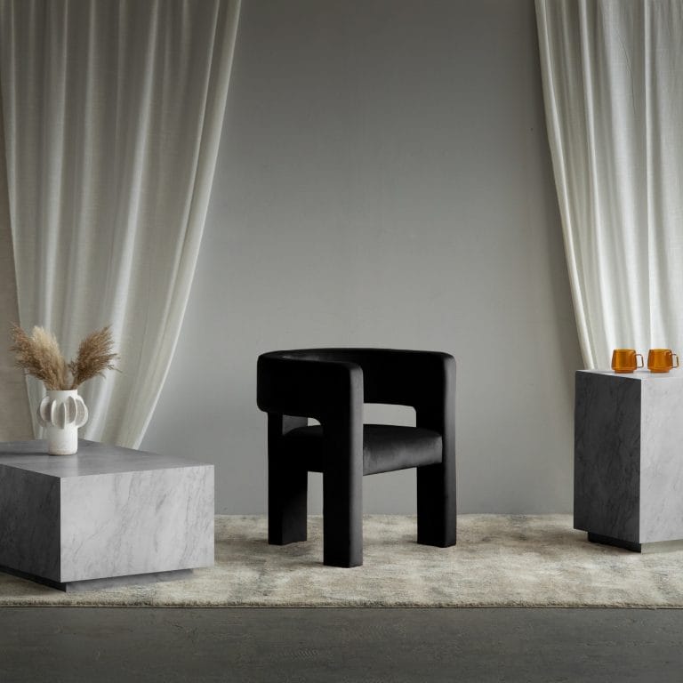 Alpa Black Velvet, krėslas