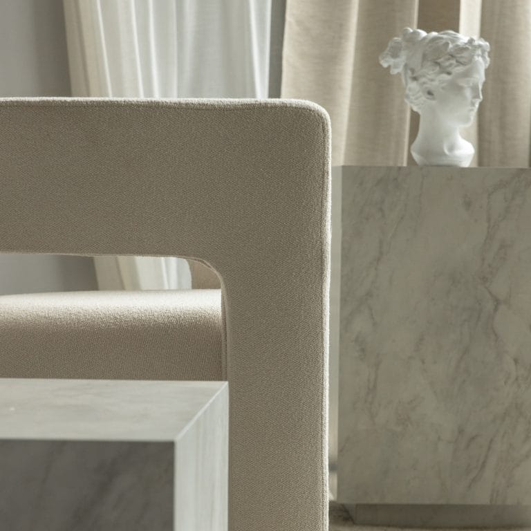 Alpa Light Beige Boucle, krėslas