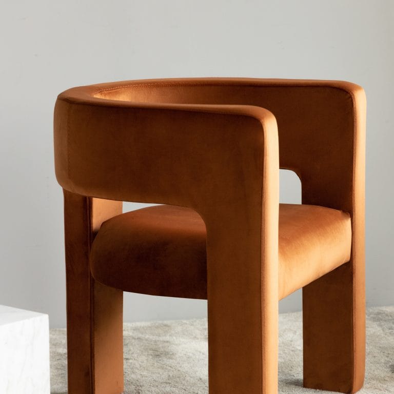 Alpa Copper Velvet, krėslas