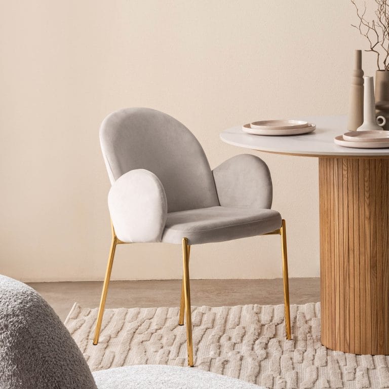 Holly Beige/Gold, kėdė