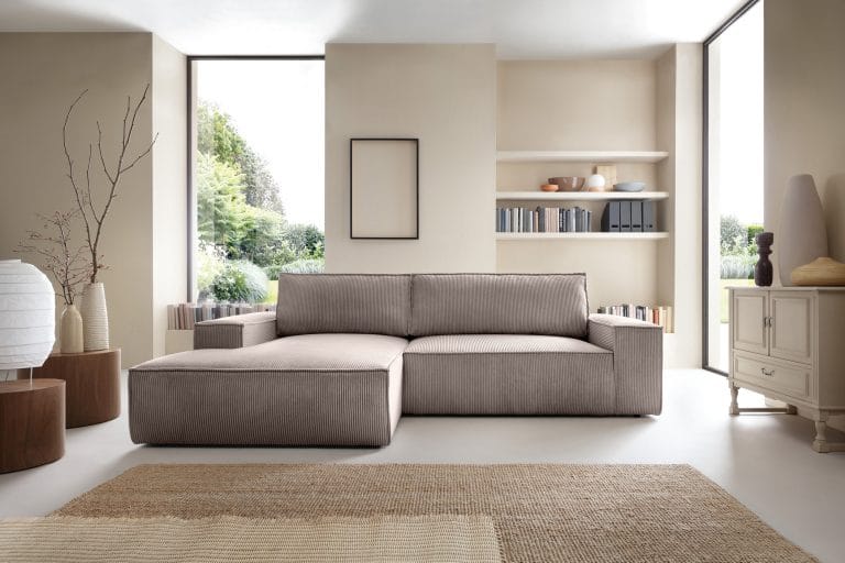 Hustle Beige Grey, kampinė sofa-lova kairė/dešinė - Image 2