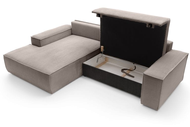 Hustle Beige Grey, kampinė sofa-lova kairė/dešinė - Image 4