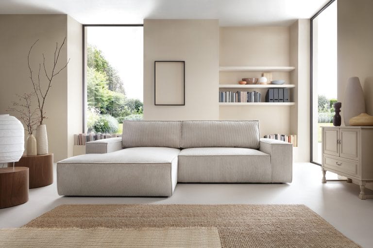 Hustle Light Beige, kampinė sofa-lova kairė/dešinė - Image 2
