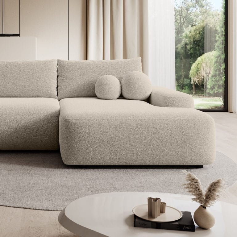 Loop, kampinė sofa-lova, įv.spalvų - Image 6