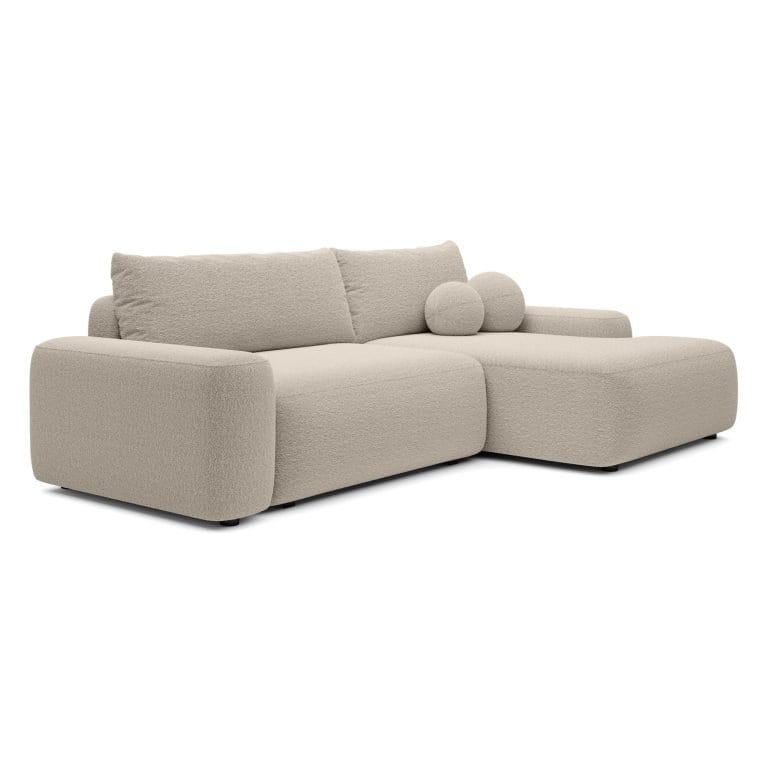 Loop, kampinė sofa-lova, įv.spalvų
