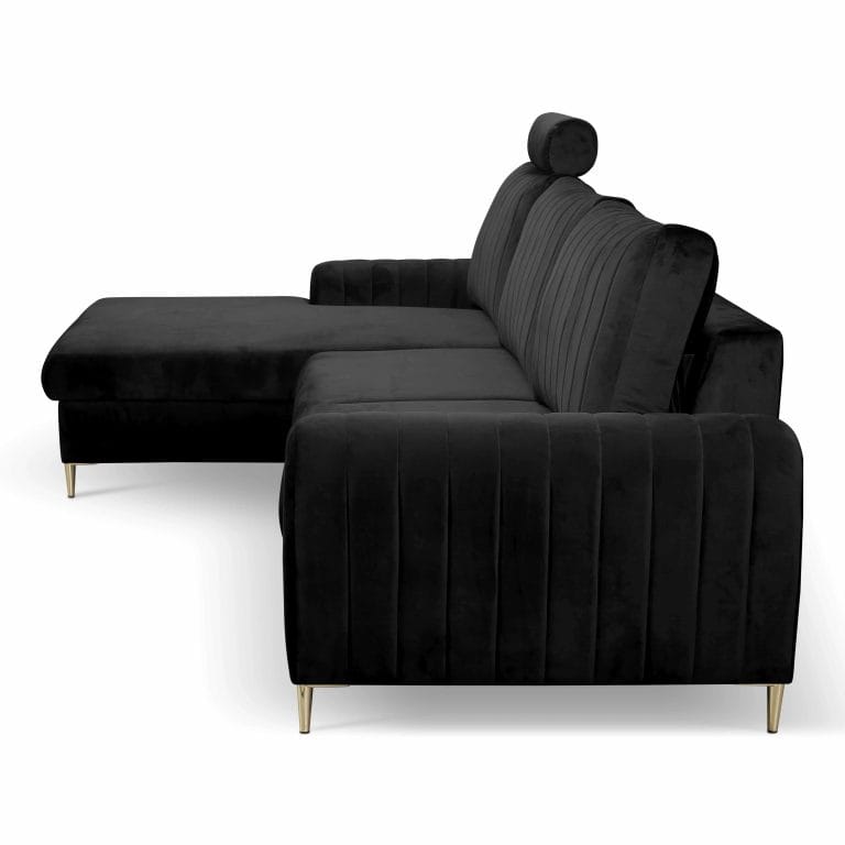 Masimo Black, kampinė sofa-lova kairė/dešinė - Image 4