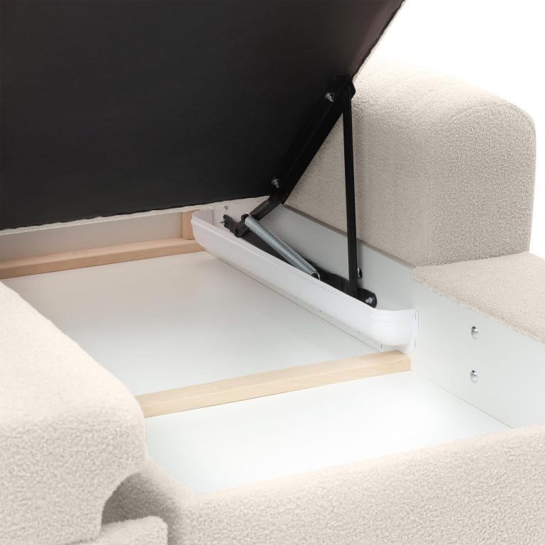 Masimo Light Beige, kampinė sofa-lova kairė/dešinė - Image 6