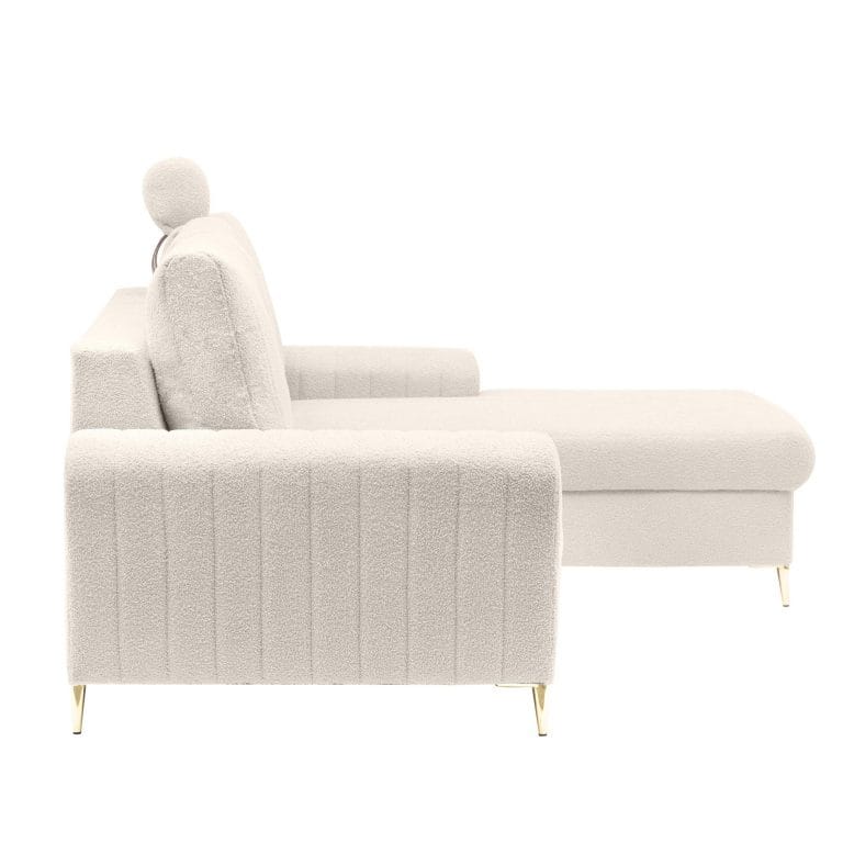 Masimo Light Beige, kampinė sofa-lova kairė/dešinė - Image 5