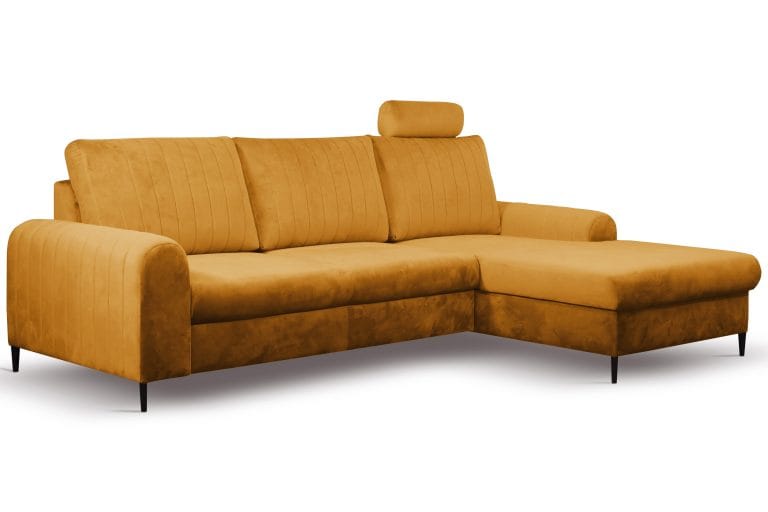 Masimo Mustard, kampinė sofa-lova kairė/dešinė - Image 5