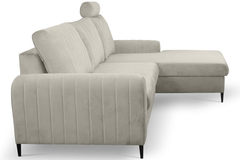 Masimo Beige Grey, kampinė sofa-lova kairė/dešinė - Image 2