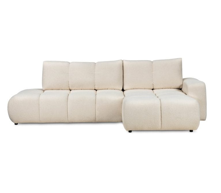 Soho Cream, kampinė sofa-lova kairė/dešinė