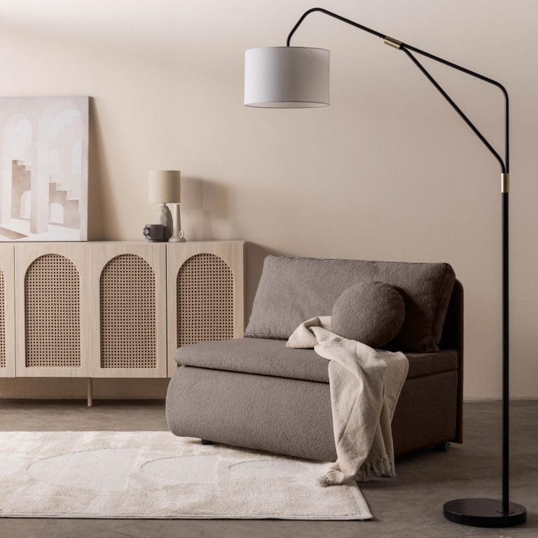 Mido Brown-Gray, sofa-lova