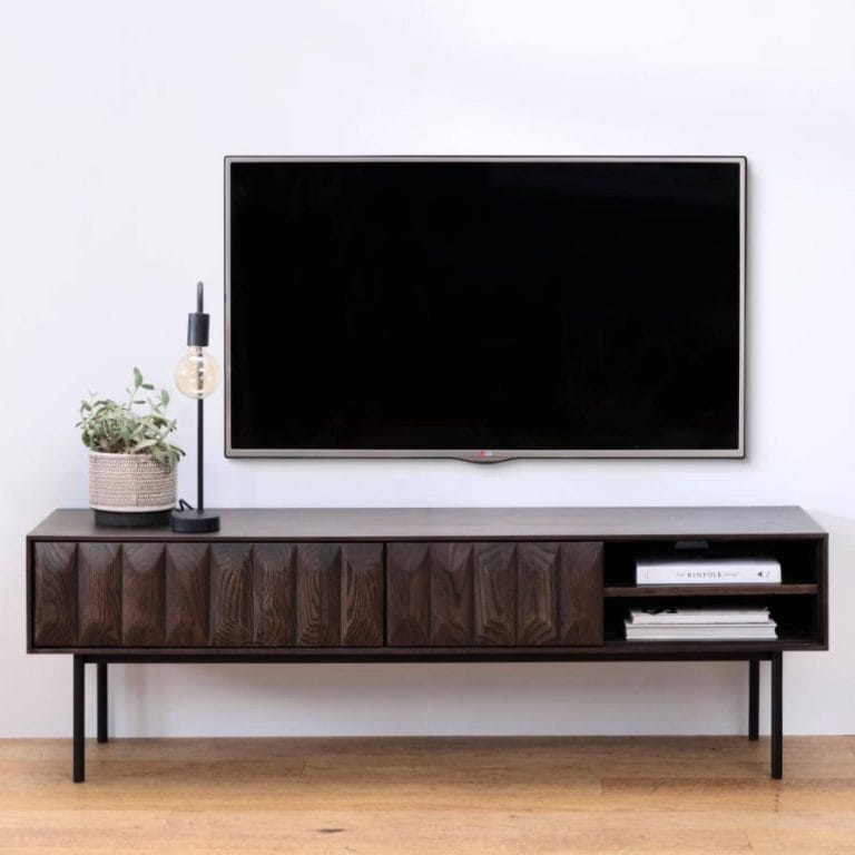 Lando Espresso Oak, tv spintelė