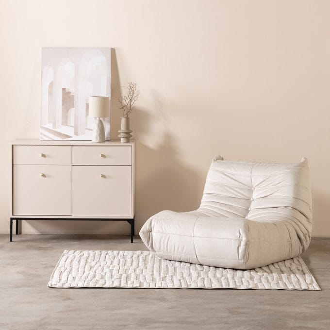 Fugue Ivory, laisvalaikio krėslas
