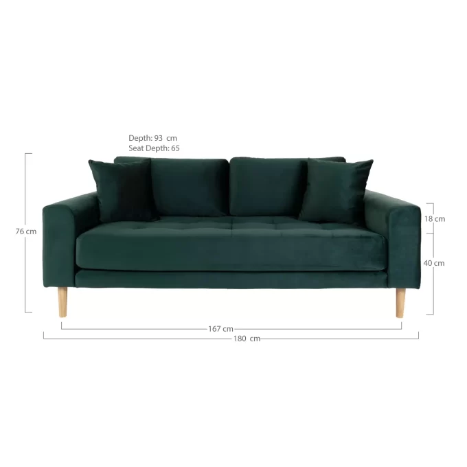 Lido, 2,5 vietų sofa