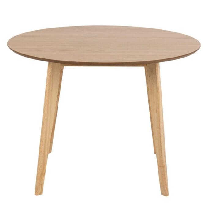 Roxby 105cm, Ąžuolinis valgomojo stalas - Image 4
