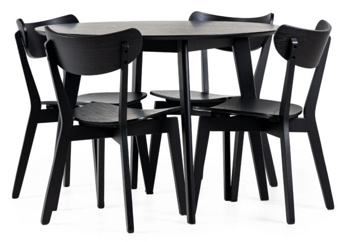 Roxby Black, valgomojo komplektas