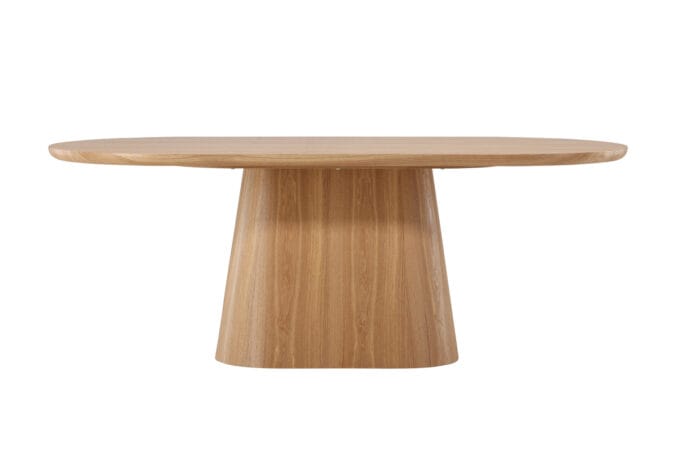 Stjarno Oval valgomojo stalas 200x90 cm natūralios spalvos