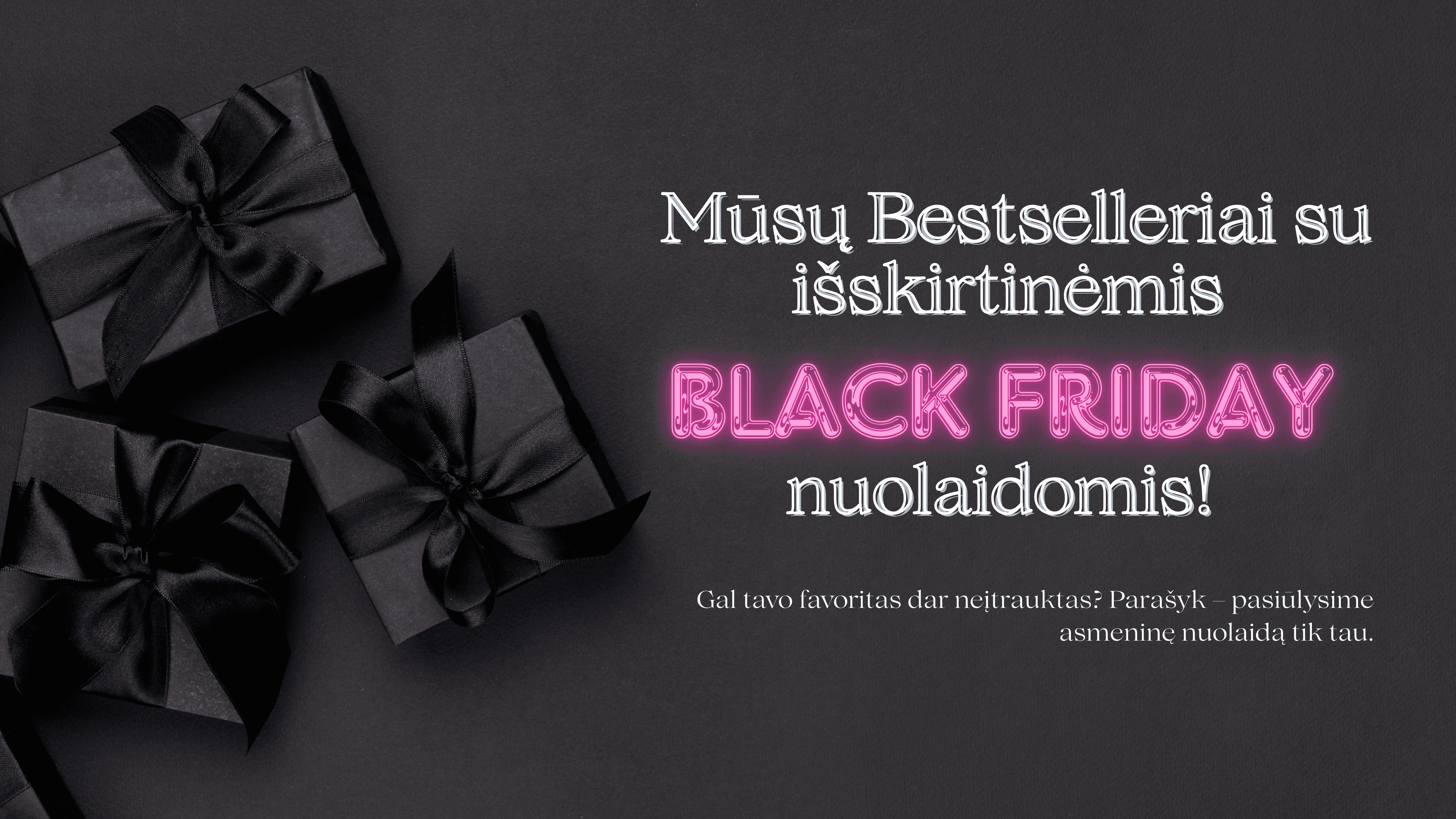 Black Friday pasiūlymai atrinktiems Decco Studio baldams